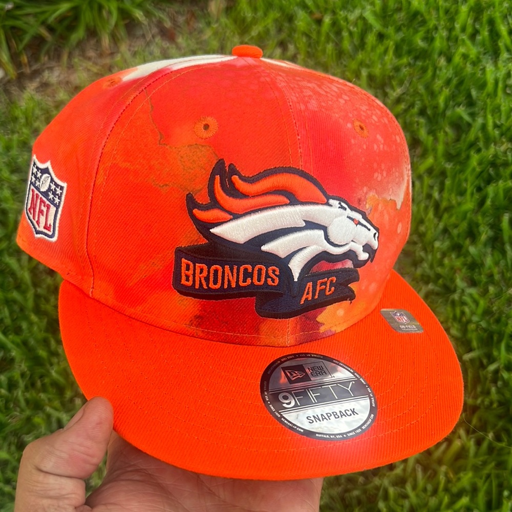 Denver Broncos NEW ERA 9fifty INK DYE SNAP BACK HAT new